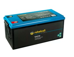 [REB-EDGE-12V210] Rebelcell Edge LiFePO4 akku, 12V 210Ah (2690Wh). BT yhteys, IP66