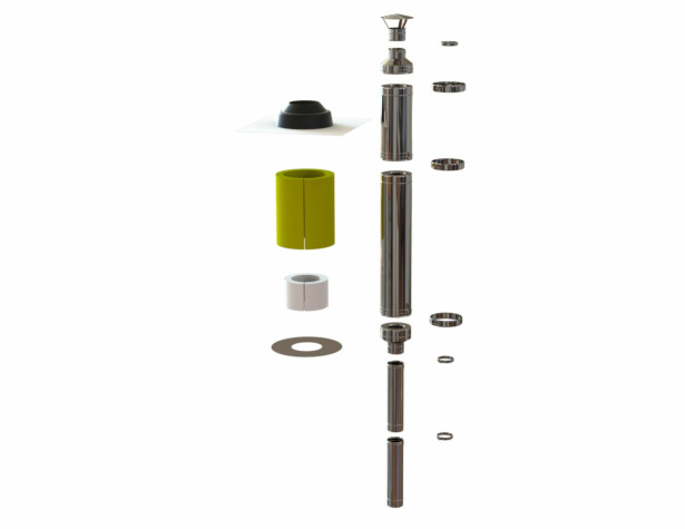 Vilpra saunan piippupaketti DW50M d.115/215 RST